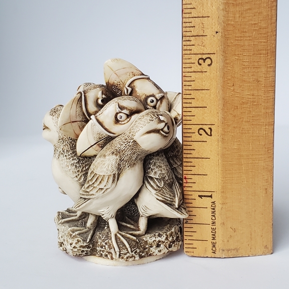 Harmony Kingdom Puffin Trinket Box Figurine In Fine Feather Made In England - Picture 12 of 13